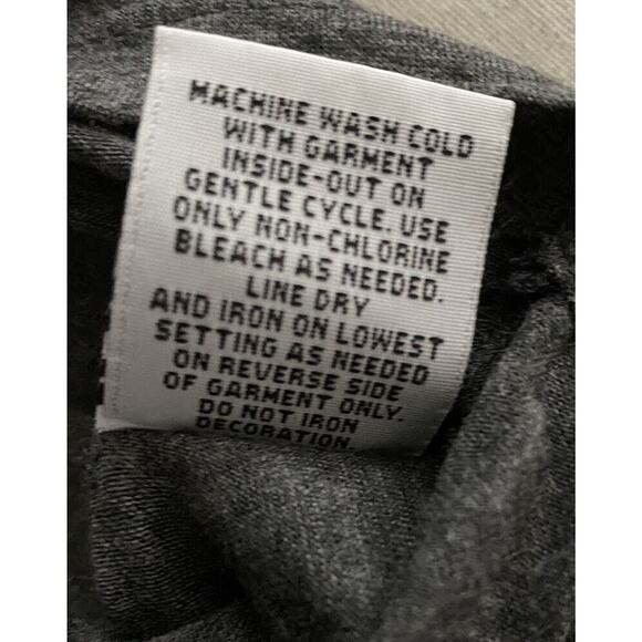 Prince Peter Collection Mean Girls Cheese Fries Gray Soft Ringer T-shirt Small - Picture 9 of 10